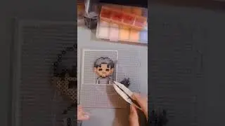 Tiny Beads, Big Art! ✨ | #hamabeads #perlerbeads #pixelart #pokemonperler