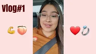 1st YouTube video! &bull;Vlog #1&bull; Engaged 💍❤ &bull; Health/Fitness 🍑💪&bull; Cars/Evo💨