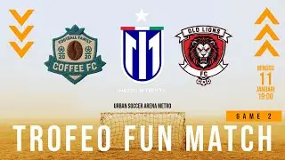 🔴SUPER BIG MATCH❗❗❗ GAME 2 // COFFEE FC VS INTERISTA METRO // TROFEO MATCH 🔥🔥