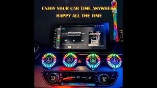 RGB Sound Control Light Car Ambient Light Voice-Activated Pickup Music Rhythm Lights Aroma Diffuser