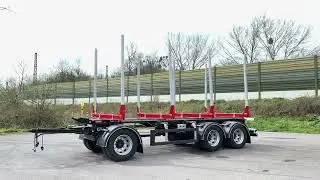 Kurzholzanh&auml;nger HD Truck Solution 3-Achser Zwillingsbereifung Schemel