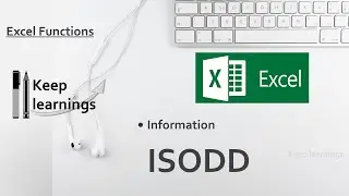 Excel ISODD Function