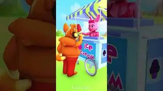 Camo Eats Punny's Mysterious Ice Cream!🔥😂 #funling #camo #icecream