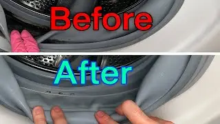Clean Your Washing Machine Gasket Like This! 🧼 Stop Washing with Mold 😱