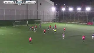 WARTEAM FC & MİLANTER FC KAPANIŞ LİGİ 15 HAFTA
