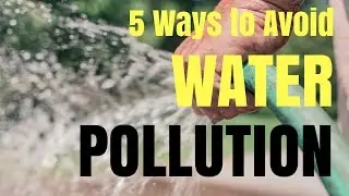 5 Ways To Avoid Water Pollution