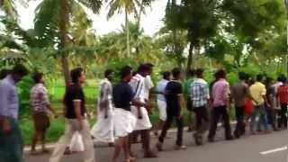 DYFI in August-15th Freedom Rally Chittur