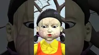 invisible man plays squid game #shorts #ytshorts #gaming
