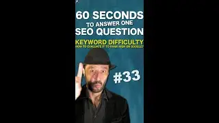 How To Evaluate Keyword Difficulty? - SEO Conspiracy QA #Shorts