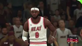 【Simulation】All Time Chicago Bulls vs All Time Miami Heat