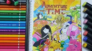 HOW I DRAW ADVENTURE TIME CHARACTERS | SPEED PAINT