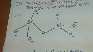 Video lecture 2 ( Ortho, Pyro & Cyclic Silicates-