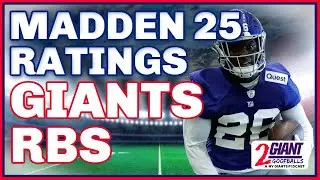 Madden 25 NY Giants RB Ratings &ndash; Singletary Shines, but Where&rsquo;s Turbo Miller?