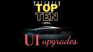 TOP 10 LEAKS from Tesla Cybertruck UI patent EXPLAINED!