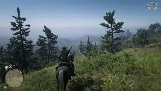 Red Dead Online - Off the map (Above Ambarino)