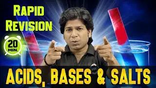Acids, Bases and Salts in 20 Minutes🔥| Class 10th | Rapid Revision | Vigyan Guru Vikas Singh #vgvs
