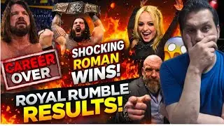 ROMAN REIGNS WON 😱 | AJ STYLES WWE CAREER OVER? | LIV MORGAN SHOCKING WIN | Royal Rumble Review