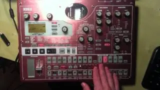 Korg Electribe SX tutorial: stereowidening / microtuning