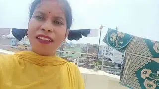 Chhat per Gaye kapda sukhane 🥵🌧️#subscribers #like #@