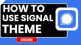Как использовать тему Signal | Настройка тёмных, светлых и других цветов приложения (Android, iPh...