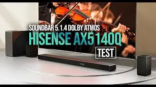 PRAWDZIWY DOLBY ATMOS 5.1.4 BEZ KABLI W SALONIE! TEST SOUNDBARA HISENSE AX5140Q