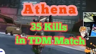 Athena Gaming 35 kills in TDM Match || Awesome Reflexes || PUBG MOBILE