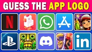 Guess the App Logo in 3 Seconds 100 Famous Apps Logo 📲✅ Logo Quiz 2026