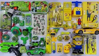My Latest Ben 10 & Minion Toys Collection, Spinner, Video Game, Rc Care, Watch, Stationery Set