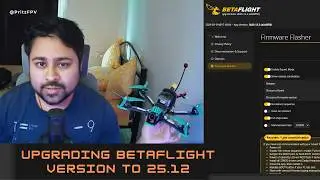 Upgrading to Betaflight 25.12 | Flashing your FC firmware #fpvdrone #fpv  #fpvdronecinematic