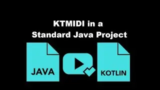 ktmidi in a Java project with IntelliJ