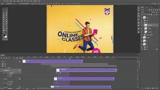 Create Timeline Animations in Adobe Photoshop || Video Timeline Animation Tutorial in Hindi