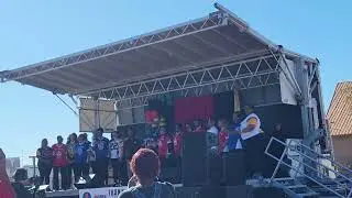 Lift Every Voice and Sing sung by choir at Historic Westside School MLK Festival Vegas  01/17/2026