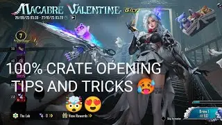 Macabre Valentine Crate Opening &ndash; 100% Luck Trick | BGMI Tips 🤯🥵  #bgmi #pubg