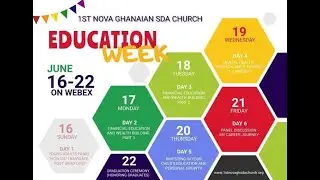 HOW DID I NAVIGATE POST GRAD LIFE? Young Adults PanelEDUCATION WEEK(1st NOVA GHANAIAN SDA CHURCH)