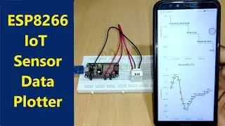 ESP8266: IoT Live Sensor Data Plotter to Web Page