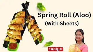 Crispy Potato Spring Roll Recipe | क्रिस्पी स्प्रिंग रोल बनाने की विधि | YummyByte 