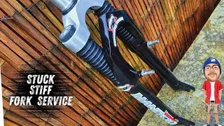 Ретро-вилка Manitou Answer 26er | Решение проблемы заклинившей вилки