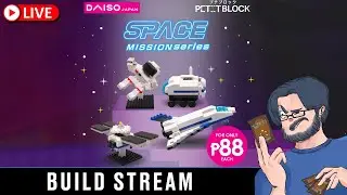 [Livestream Archive] Daiso Petit Block Space! | Space Probe and Spaceship