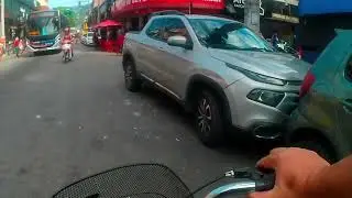 Bikevlog de hoje gravei o áudio usando o microfone de lapela Ulanzi A100.