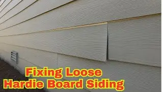Крепление ослабленной обшивки Hardie Board на наружной стене