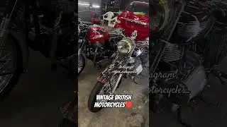 My Vintage motorcycles Den #royyforyou #motorcycle #viralvideo #britishmotorcycle #youtubeshorts
