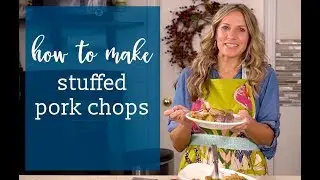 How to Make Stuffed Pork Chops {Recipe Video}