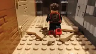 Spider-Man vs Green Goblin Condo Fight Scene Lego Stop Motion