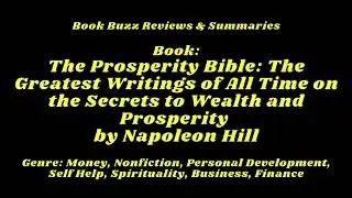 The Prosperity Bible by Napoleon Hill | #books #bookreview #booksummary