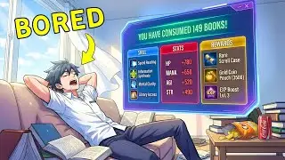 Reading Books Gave Him SS-Rank Stats and Unlimited Rewards | manhwa recap