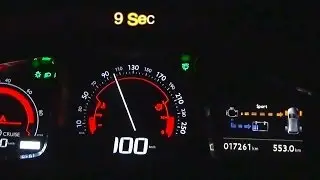 Citroen DS5 Hybrid 0-100 km/h 0-60 mph acceleration with All Wheel Drive Hybrid