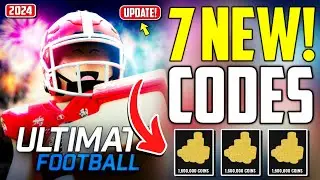 ⚠️2024 New!⚠️ULTIMATE FOOTBALL ROBLOX CODES 2024 - ULTIMATE FOOTBALL CODES