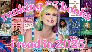 my 2025 book tier list!
