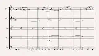 Music - C - (was my first love) - John Miles - Brass Quintet