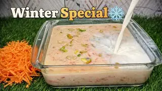 Halwai Style Gajar Ki Kheer | Perfect Winter Dessert ❄️
